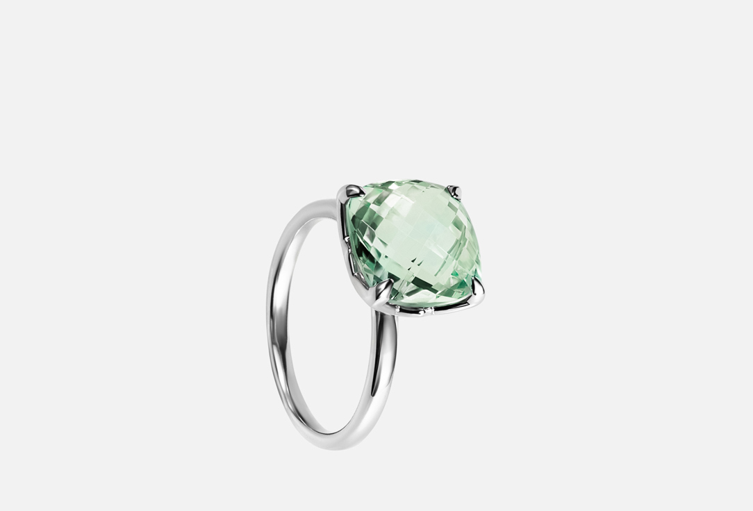 Изображение товара Кольцо серебряное The Reason Wild Flower with green amethyst