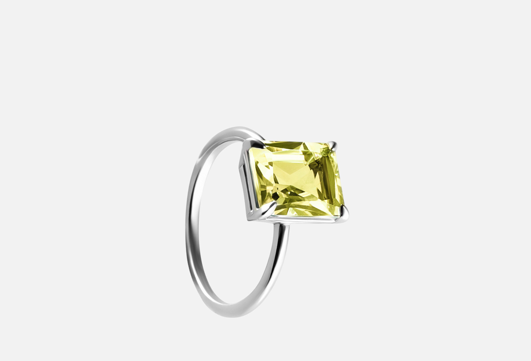 Изображение товара Кольцо серебряное The Reason Perfect with lemon quartz