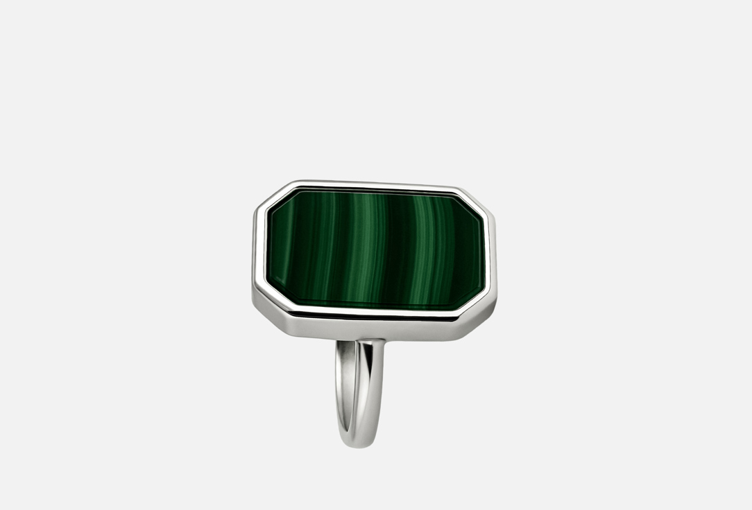 Изображение товара Кольцо серебряное The Reason Rome with malachite