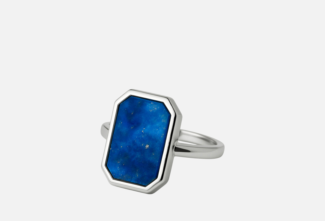 Кольцо серебряное THE REASON Rome with lapis lazuli 16,5 мл