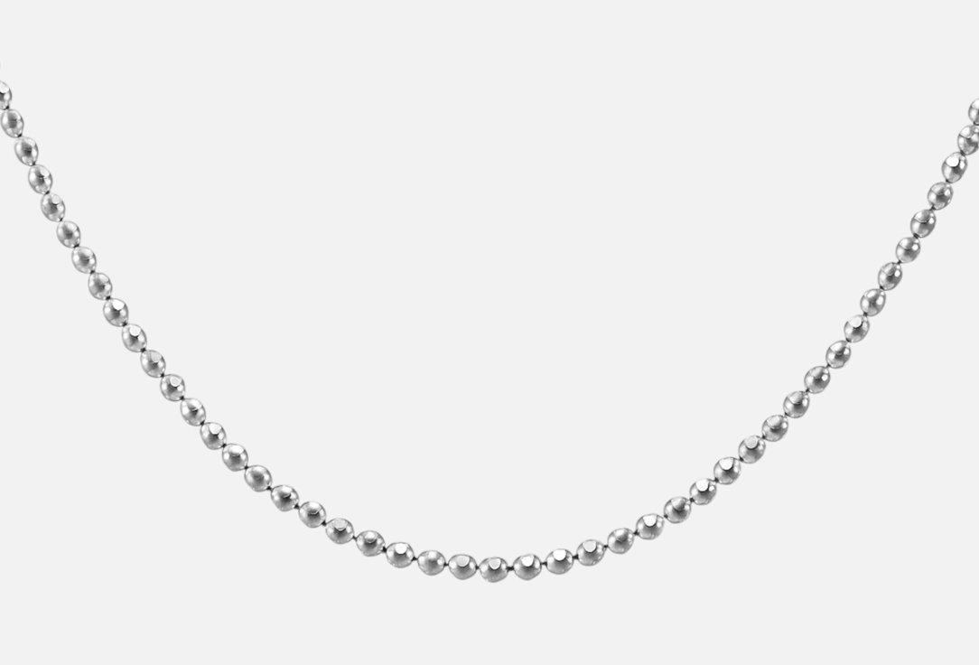 Изображение товара Серебряная цепочка The Reason Balls из граненых шариков для женщин