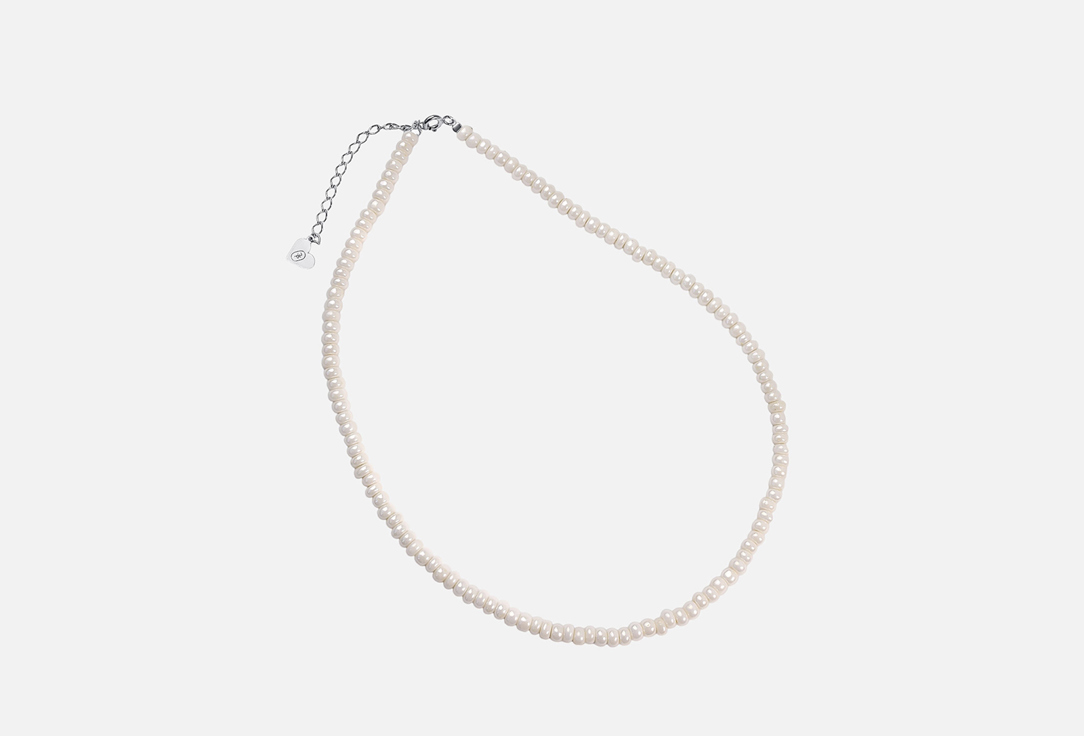 

колье серебряное ЗОЛОТО РУССКИХ, Pearl mai pink 1 шт