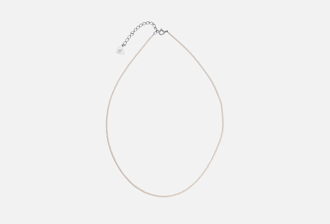колье серебряное ЗОЛОТО РУССКИХ Pearl mini  1 шт