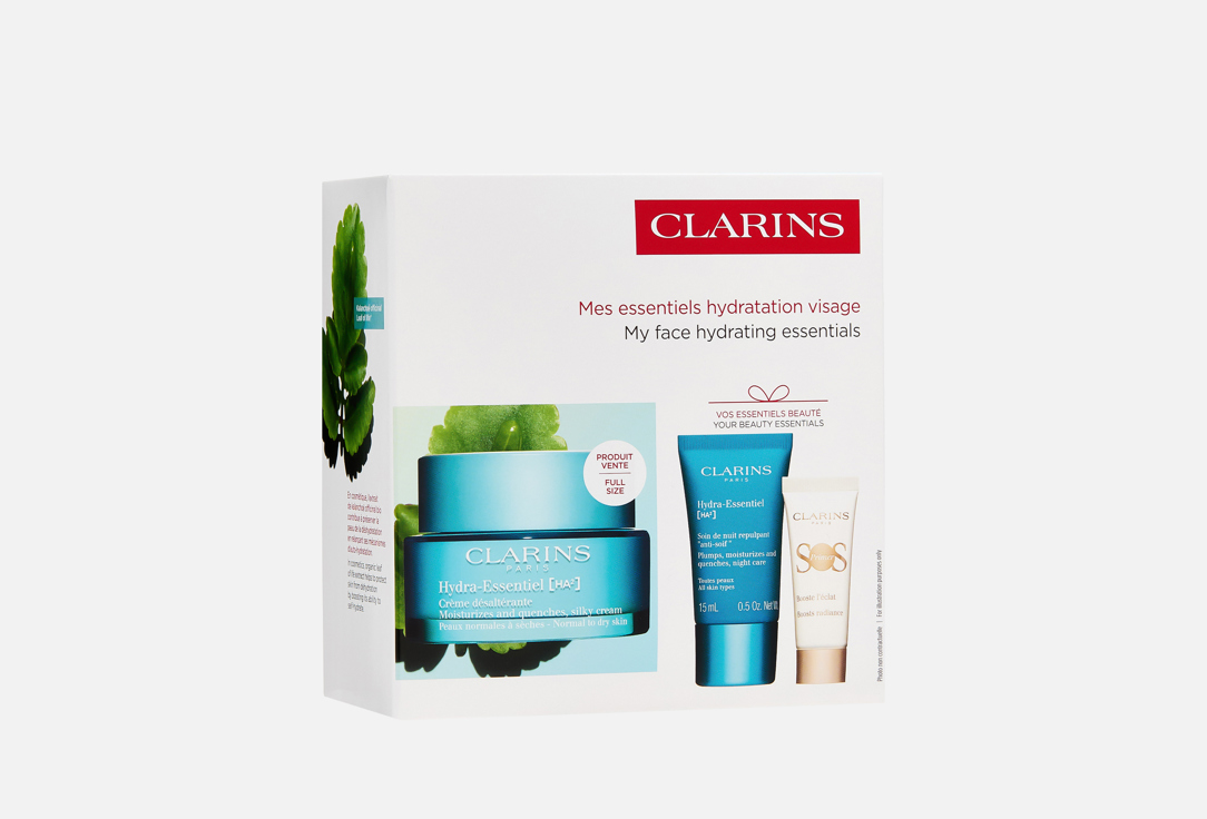 

Набор увлажняющих средств и база под макияж CLARINS, VALUE PACK LOYALTY HYDRA-ESSENTIEL 3 шт