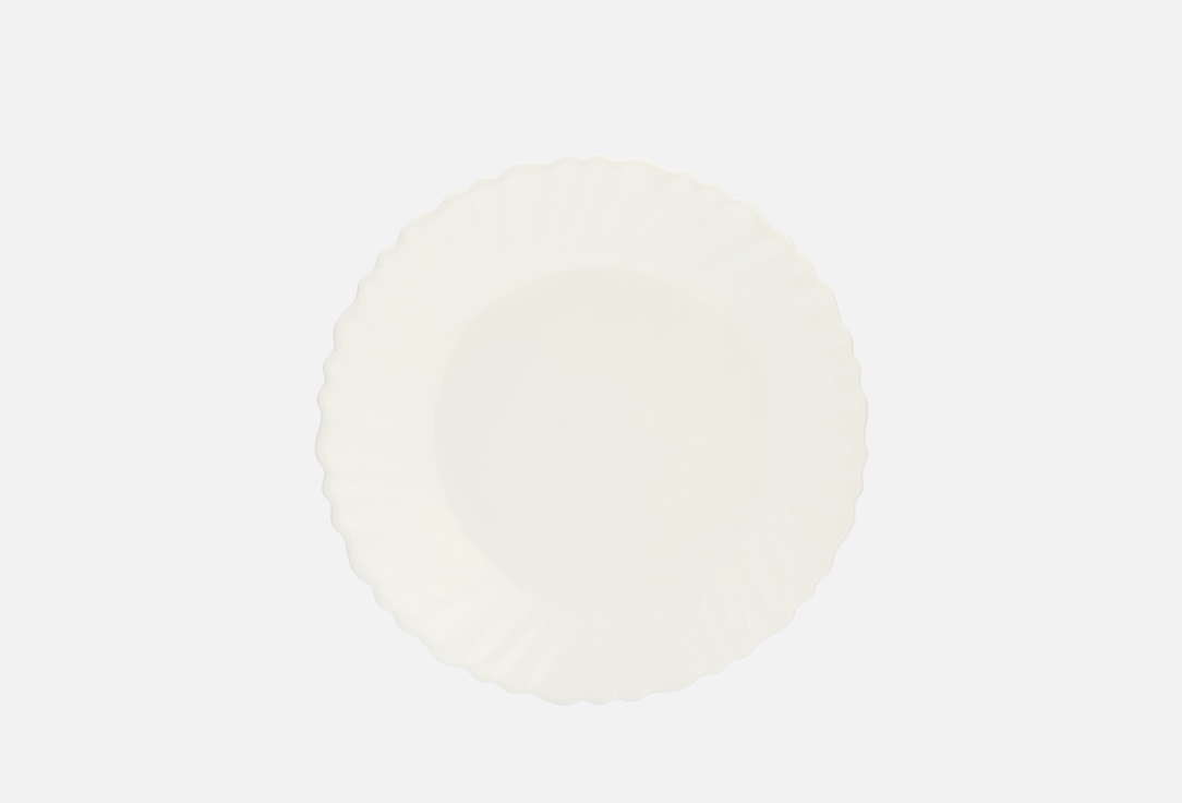 

Тарелка мелкая OLAFF, Белый, УМИ, 19 см 1 шт