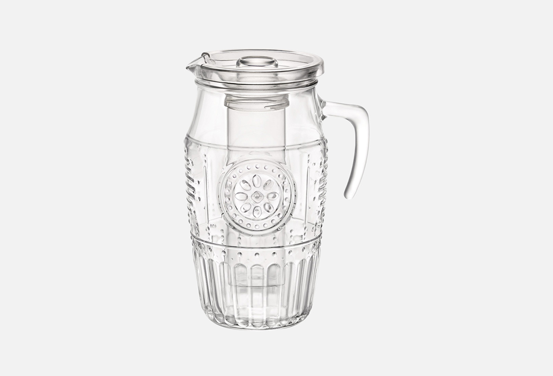 

Кувшин BORMIOLI ROCCO, Прозрачный, ROMANTIC, с крышкой 1 шт