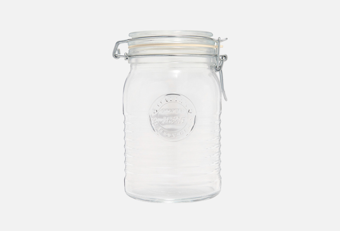 

Банка BORMIOLI ROCCO, Прозрачный, OFFICINA 1825, с герметичной крышкой 1 шт