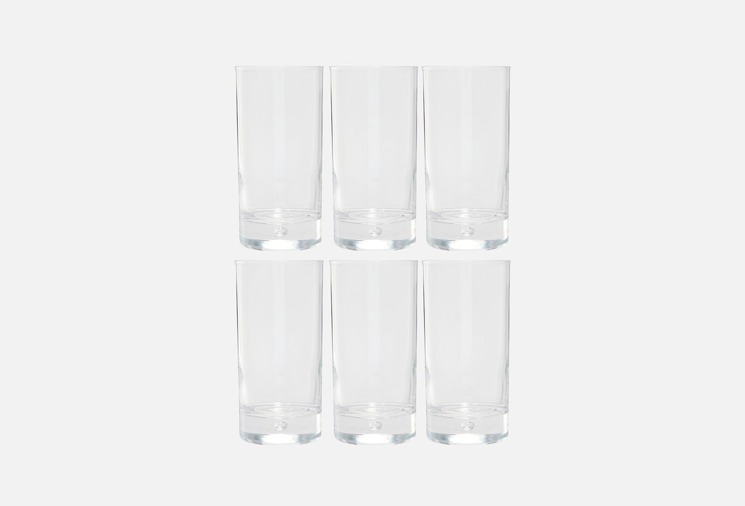 BARGLASS с толстым дном h 145 см d 7 см 6 шт 3861₽