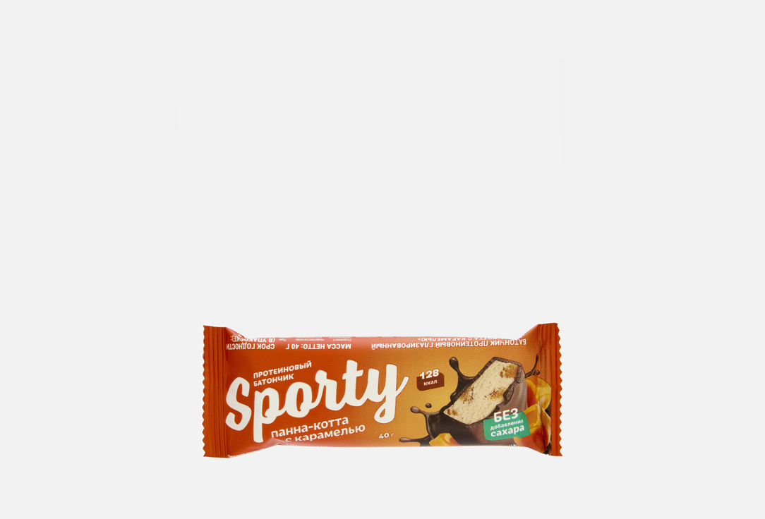 

Протеиновый батончик SPORTY, Панна-котта с карамелью 40 г