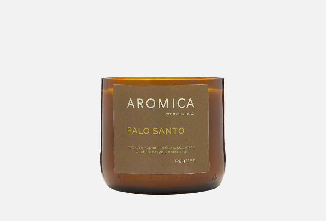 

Ароматичская свеча AROMICA, Palo Santo 125 г
