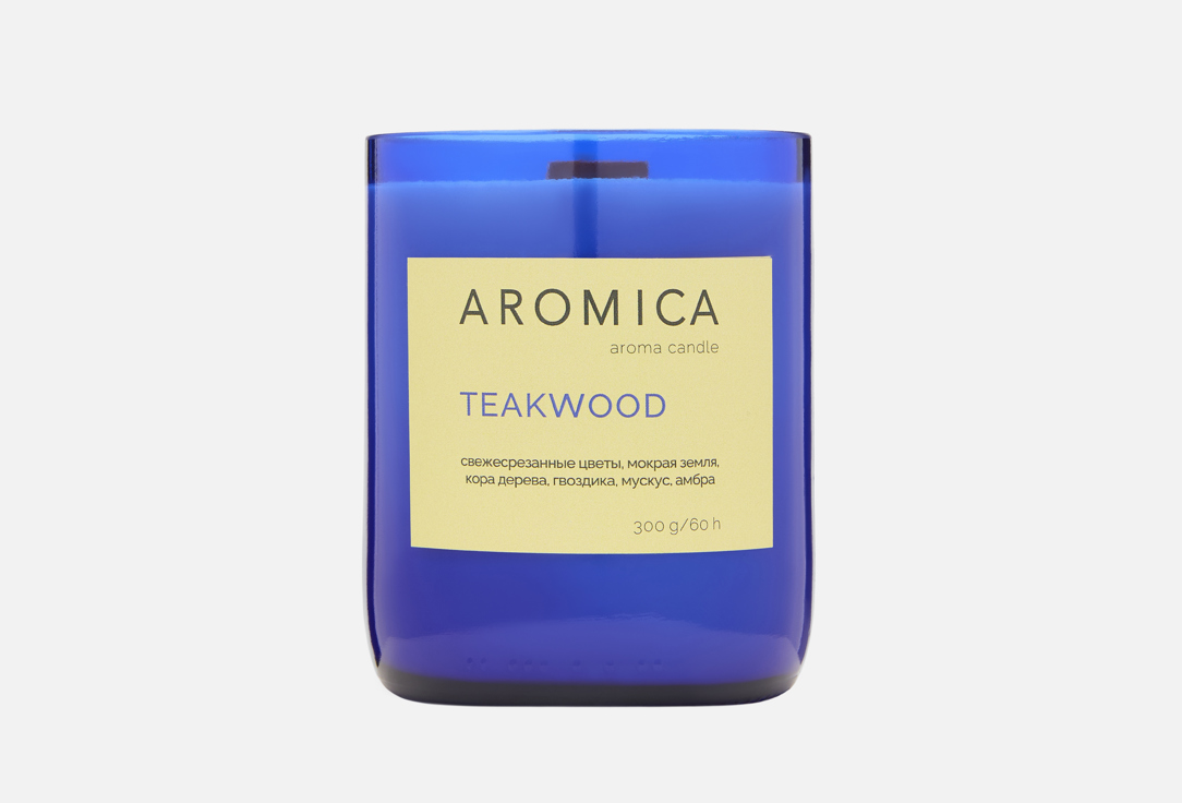 

Ароматичская свеча AROMICA, Teakwood 300 г
