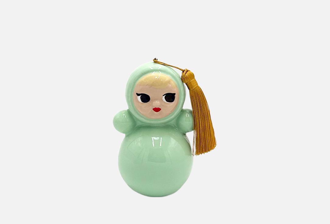 

Cтатуэтка керамическая ASIKNOVA CERAMICS, Зеленый, Ультрамарина с кисточкой 1 шт