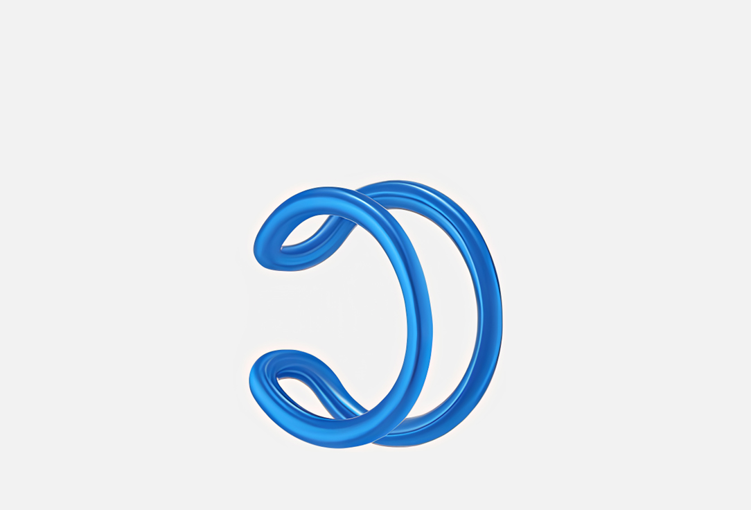 Изображение товара Кафф двойной Серебряный Cheeky Me double, blue