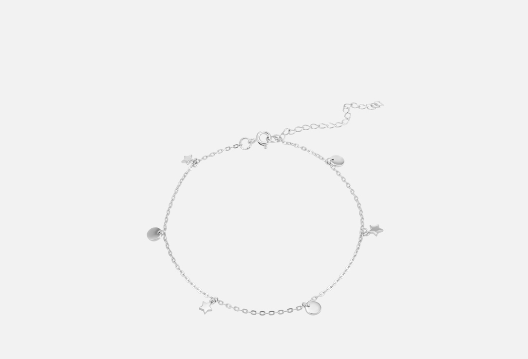 Изображение товара Анклет Серебряный Cheeky Me Disks and Stars
