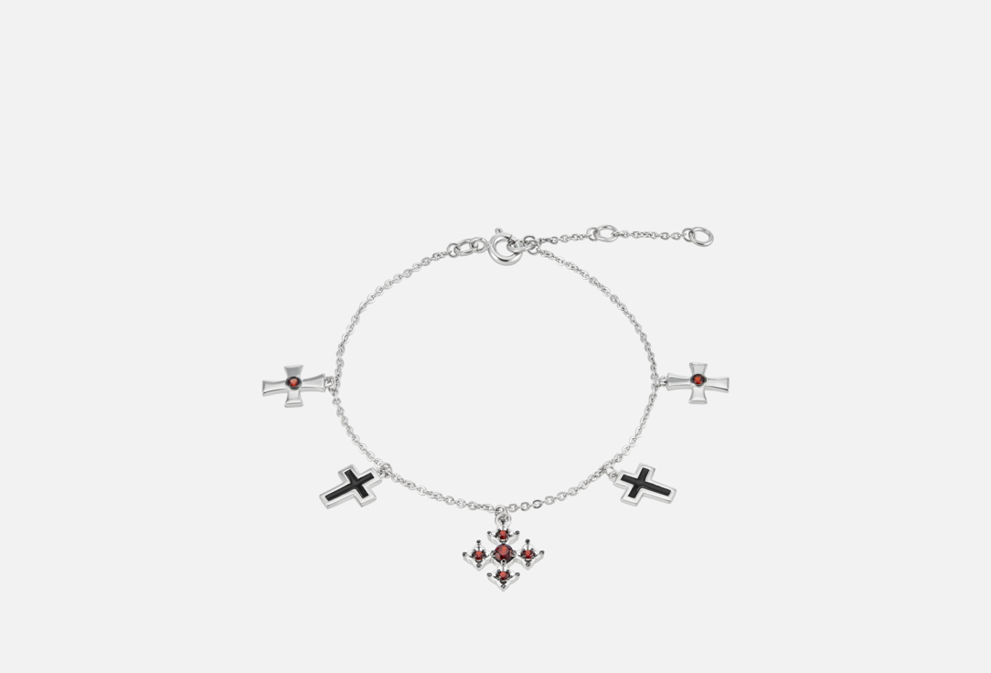 Изображение товара Браслет Серебряный Cheeky Me Five crosses