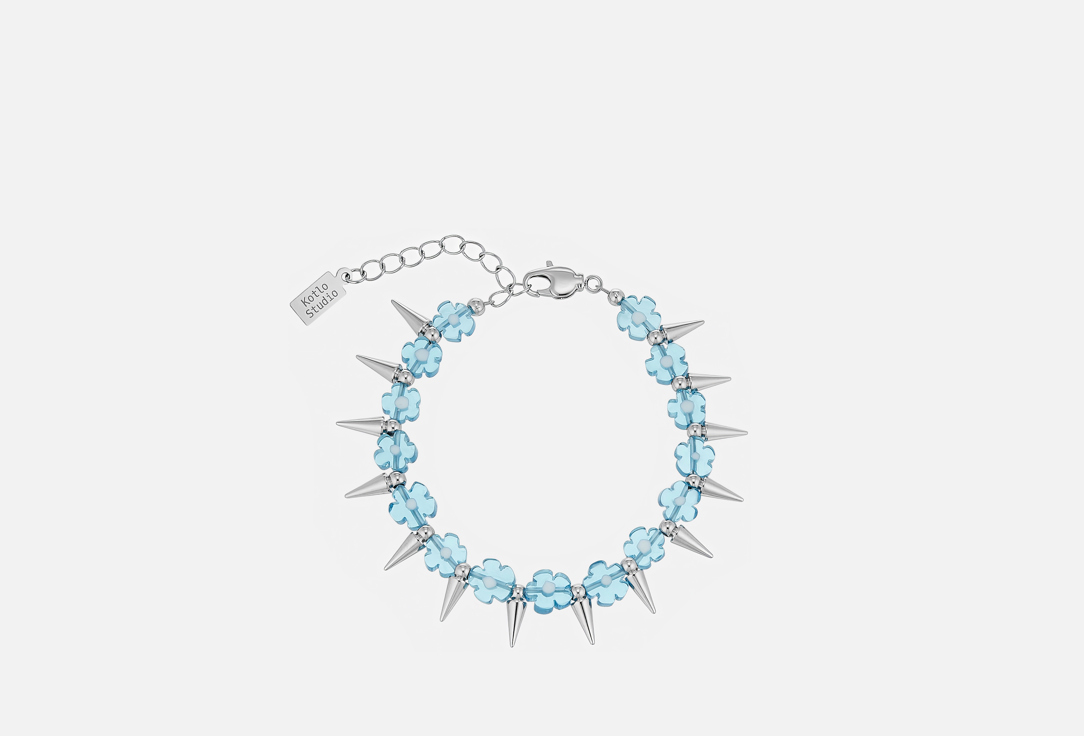 Изображение товара Браслет Kotlo Studio Spooky Flowers Silver-Blue