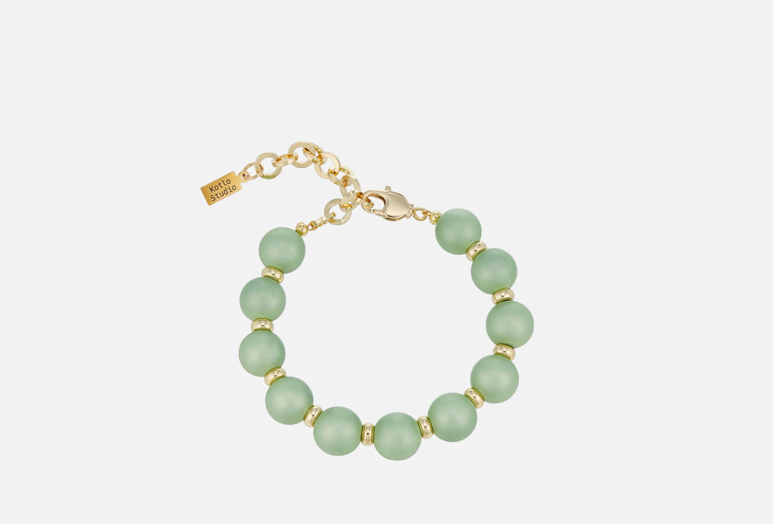 Изображение товара Браслет Kotlo Studio Swanky Charm Gold-Green