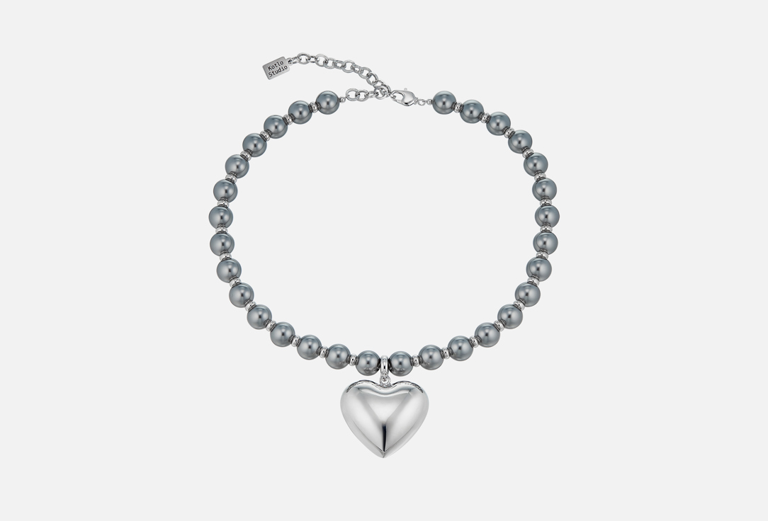 Изображение товара Колье Kotlo Studio Swanky Heart Silver-Gray