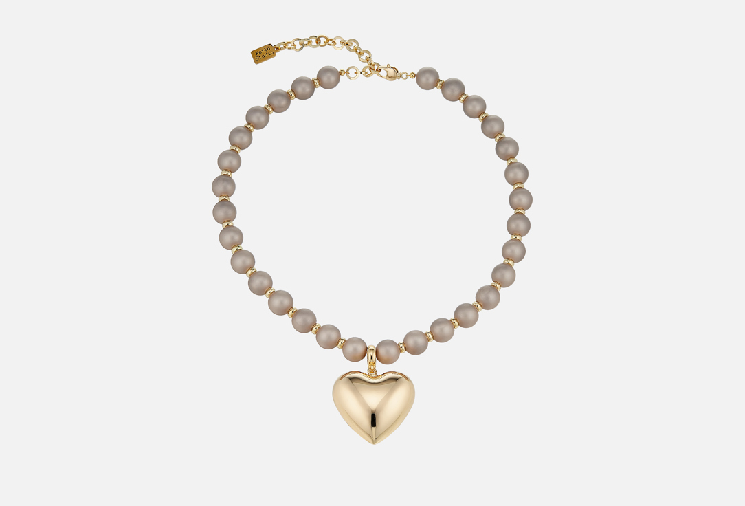 Изображение товара Колье Kotlo Studio Swanky Heart Gold-Beige