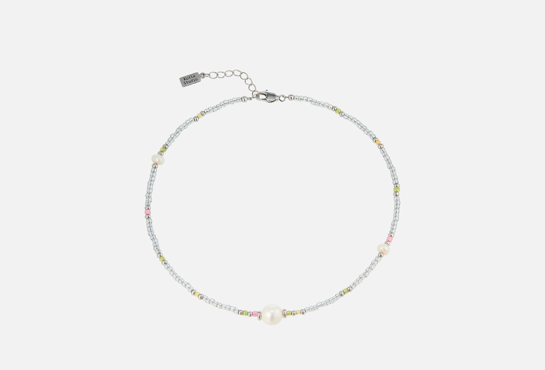 Изображение товара Чокер Kotlo Studio Pearl Touch Silver-Gray - элегантное украшение