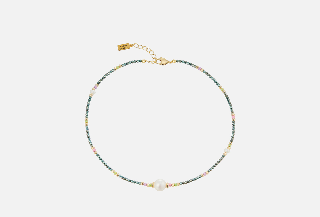Изображение товара Чокер Kotlo Studio Pearl Touch Gold-Green