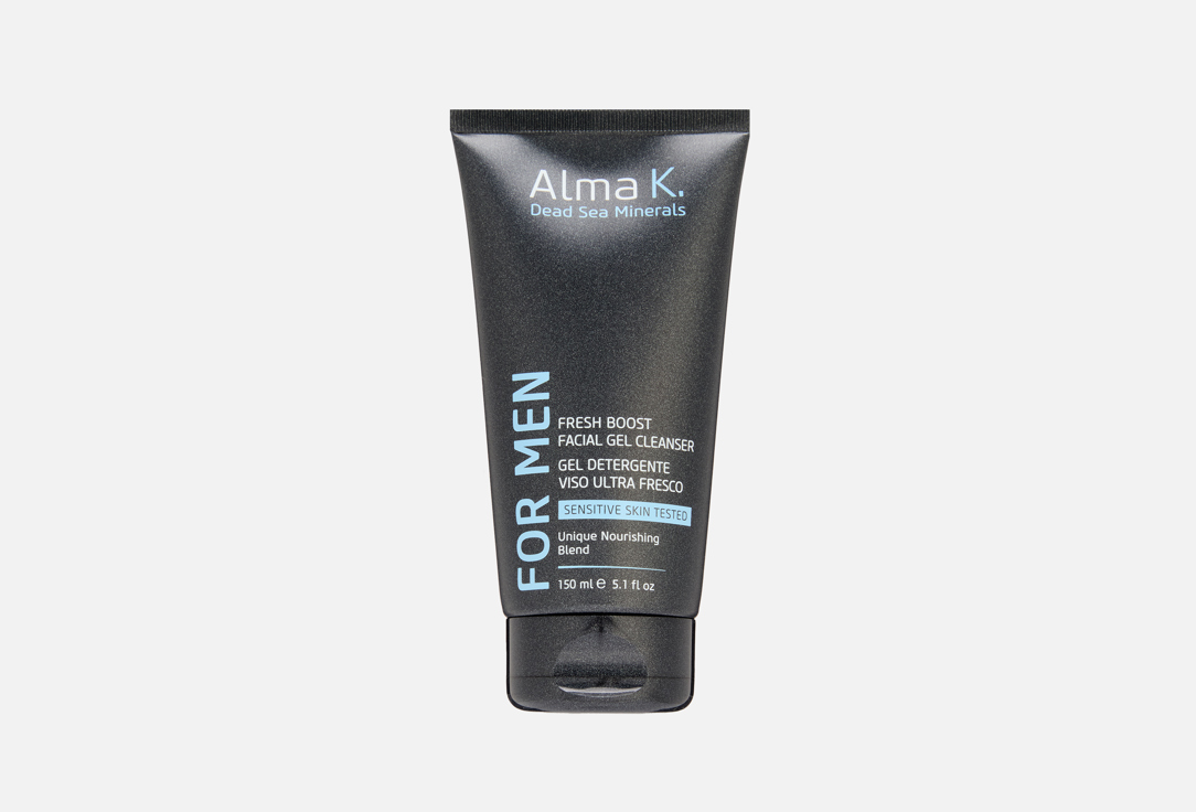Изображение товара очищающий гель для лица Alma K. FOR MEN FRESH BOOST