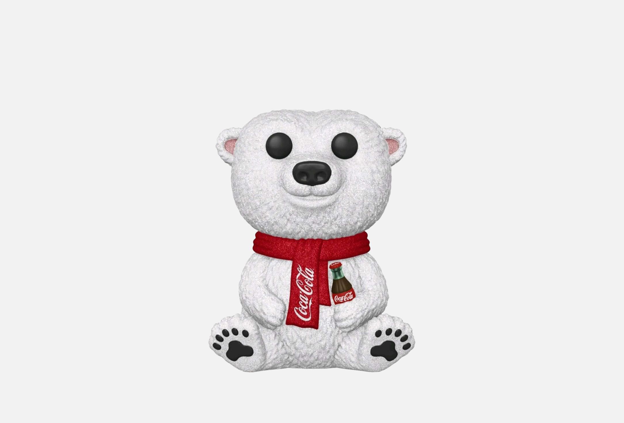Funko Pop! Coca-Cola – Ours Polaire édition Pailletée – N°58 – Figurine De Collection