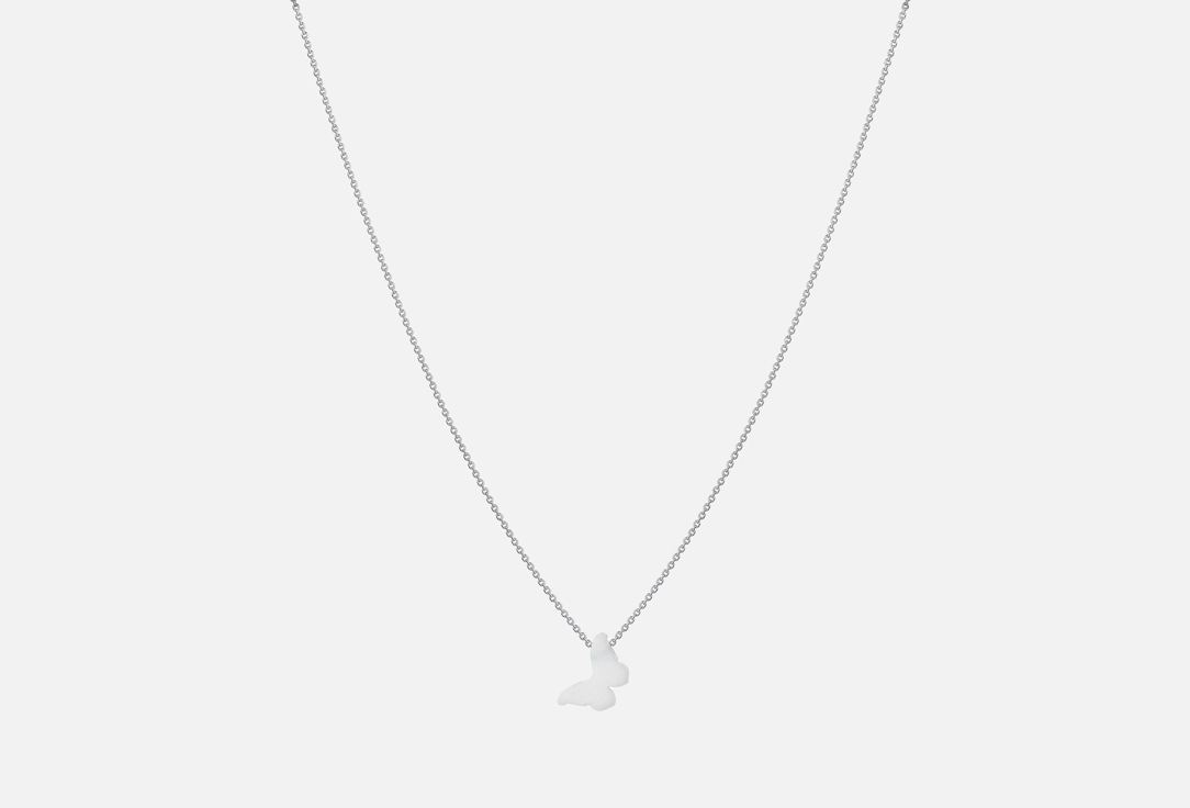 Изображение товара Серебряное колье Sky Jewells butterfly white с опалесценцией для женщин