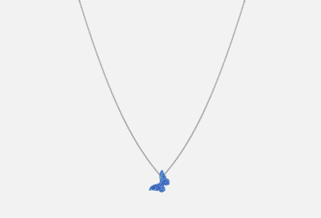 

колье серебряное SKY JEWELLS, Butterfly dark blue 1 шт