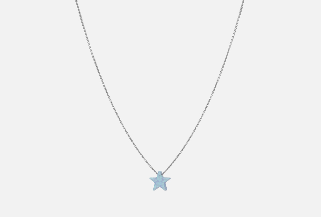 Изображение товара колье серебряное Sky Jewells star light blue