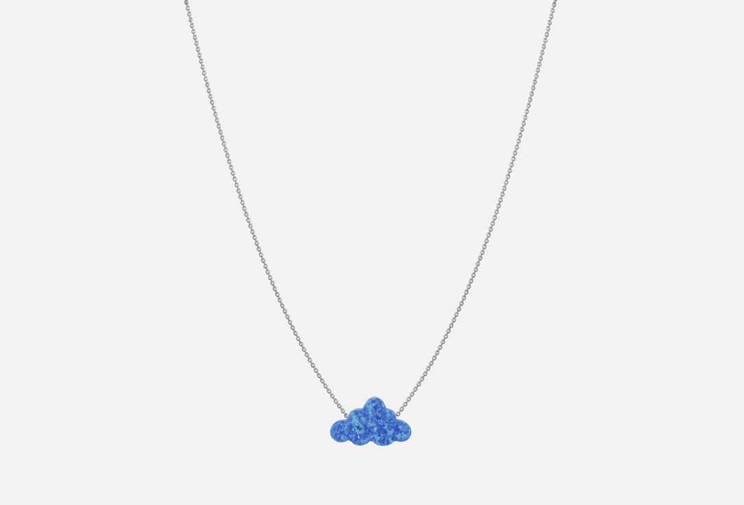 

колье серебряное SKY JEWELLS, Cloud dark blue 1 шт