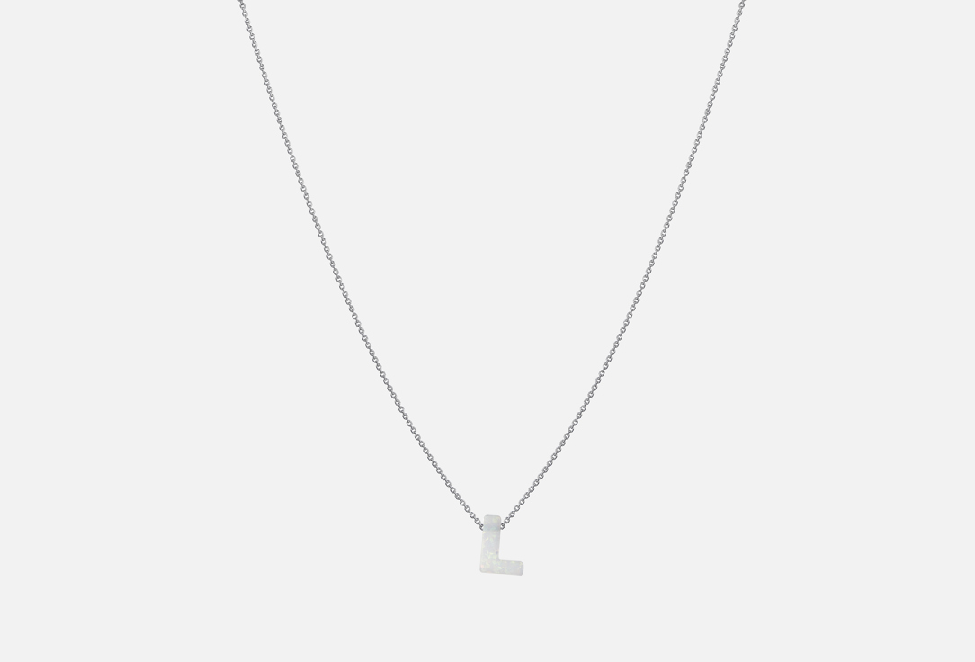 

колье серебряное SKY JEWELLS, Letter L white 1 шт