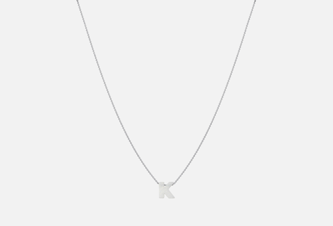 

колье серебряное SKY JEWELLS, Letter K white 1 шт