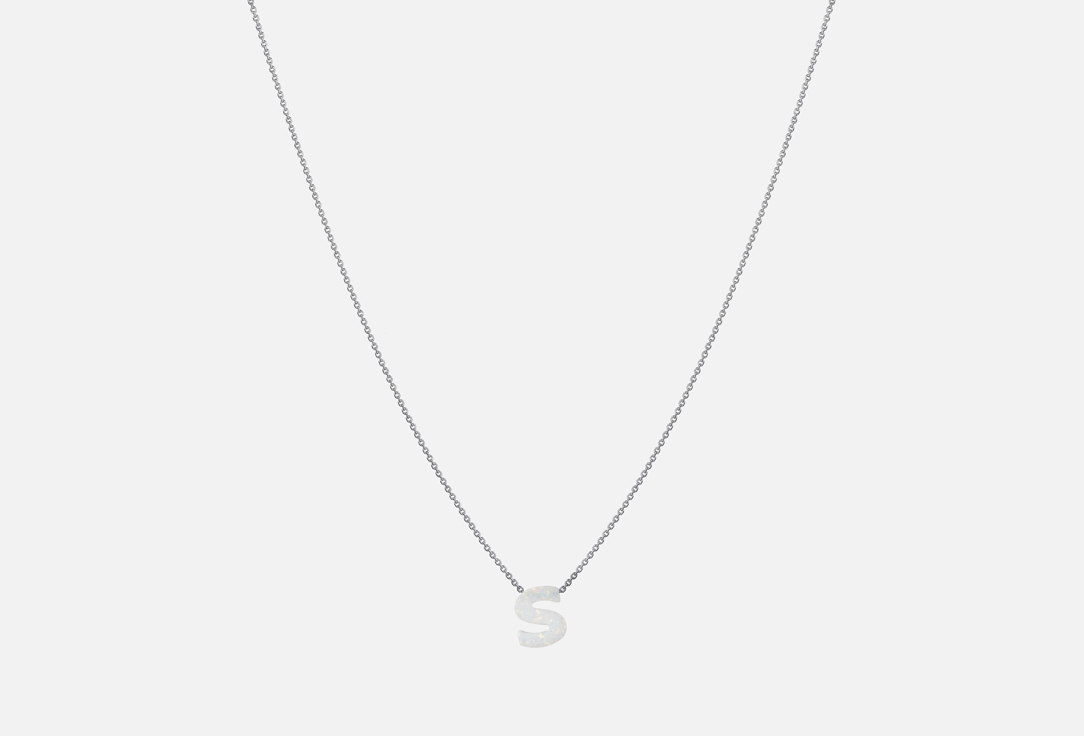

колье серебряное SKY JEWELLS, Letter S white 1 шт