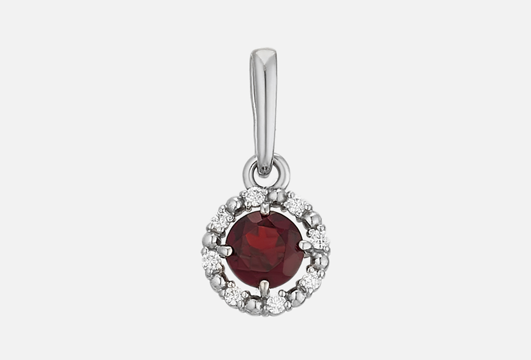 Изображение товара Кулон серебряный Pepela Jewelry Garnet
