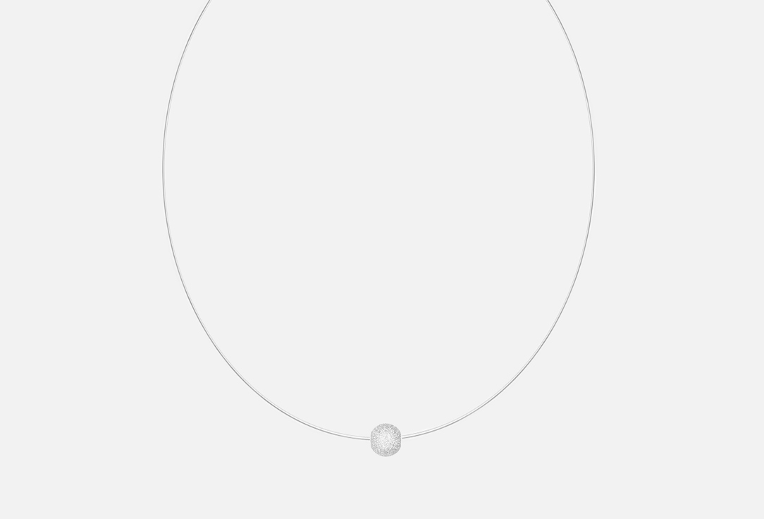 Изображение товара Серебряный сатин чокер AVI JUVI 925 пробы регулируемый для женщин