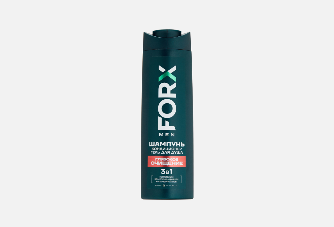 Изображение товара Шампунь-кондиционер и гель для душа FORX 3 in 1 FORX Deep cleansing