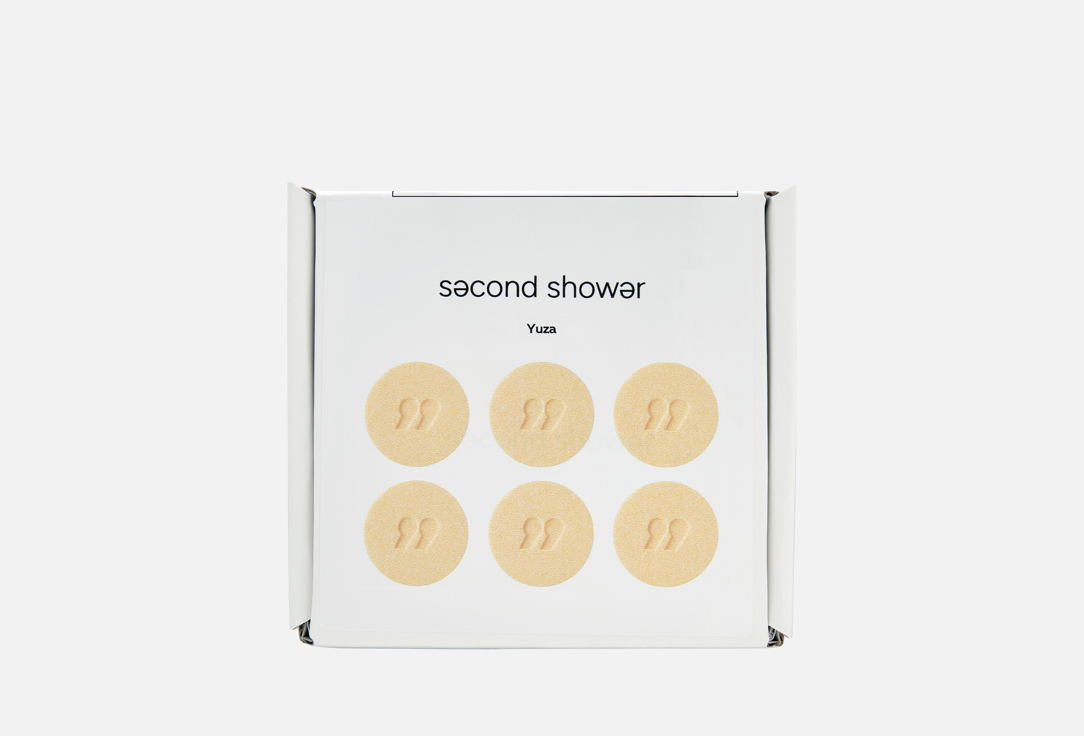 

Ароматические таблетки для душа SECOND SHOWER, Yuza 6 шт