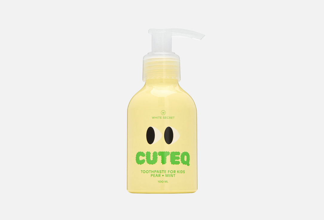 Изображение товара Детская зубная паста White Secret Cuteq Mint-Pear