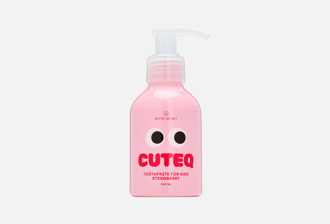 Изображение товара Детская зубная паста White Secret Cuteq Strawberry