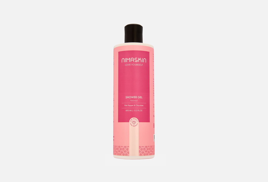 Изображение товара Парфюмированный гель для душа Nimaskin Pink pepper & Chocolate 400 мл для женщин
