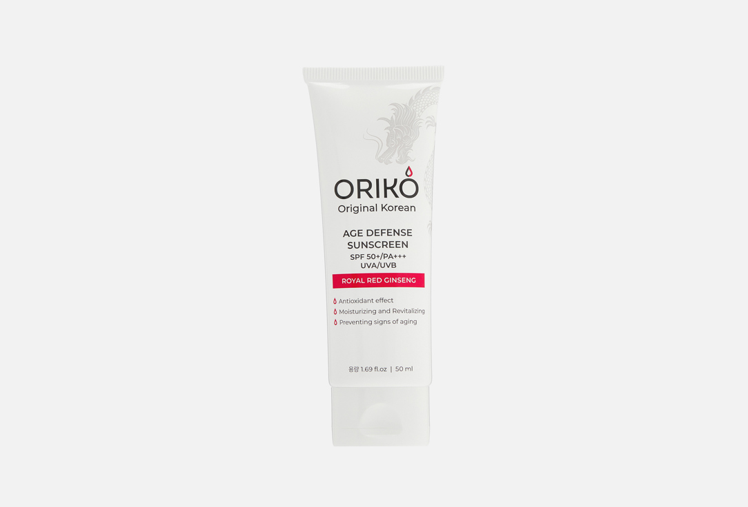 Изображение товара Солнцезащитный крем для лица SPF 50+ ORIKO Royal Red Ginseng