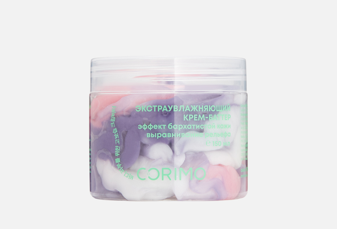 Изображение товара Экстраувлажняющий крем-баттер для тела Corimo с маслом базилика и клубникой 150 мл