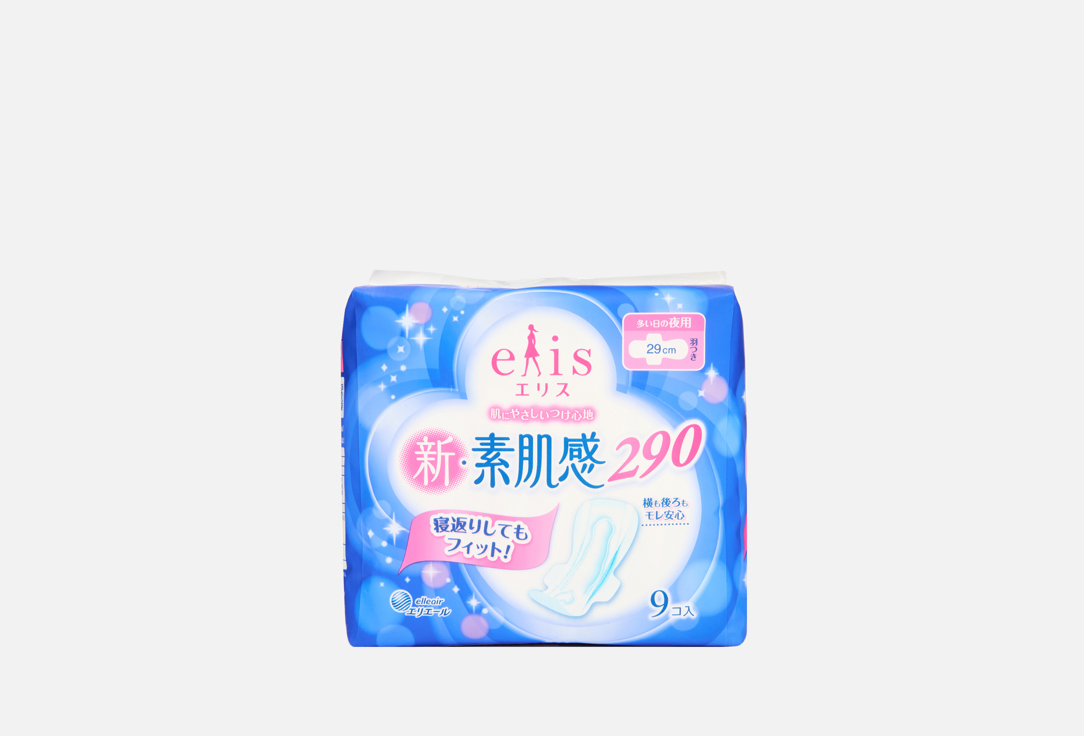 

Прокладки гигиенические ELIS, Shin-Suhadakan night 9 шт