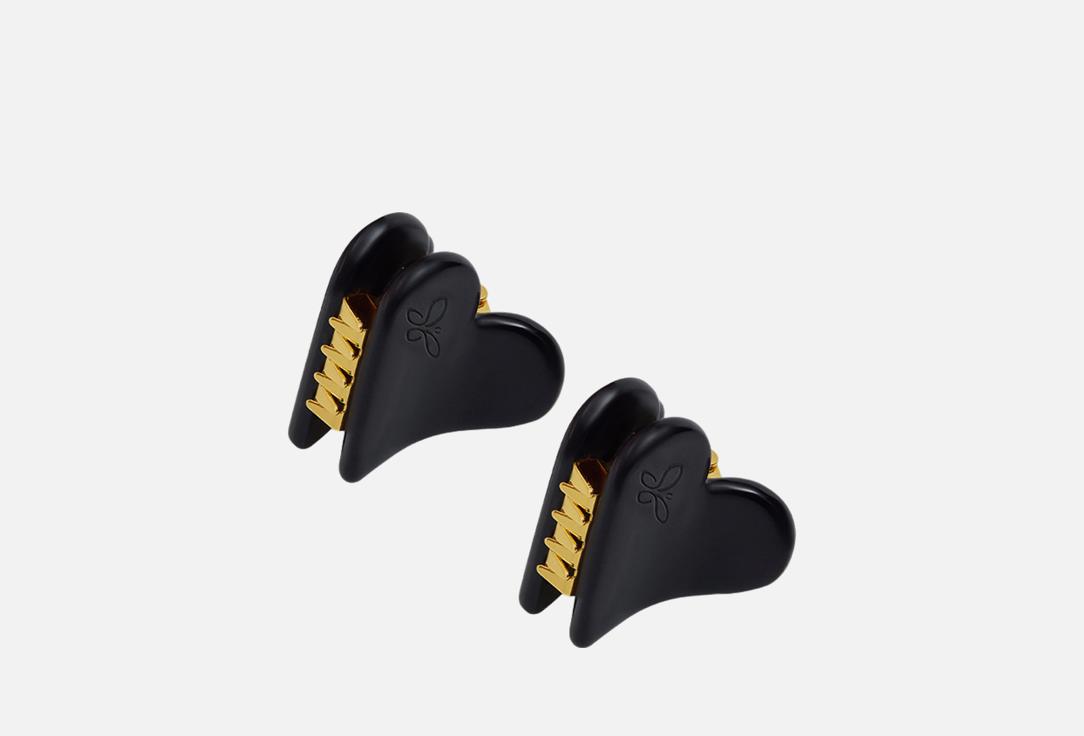 Изображение товара Крабики для волос Assoro черные леденцы - экологичные заколки из биоразлагаемого материала, набор 2