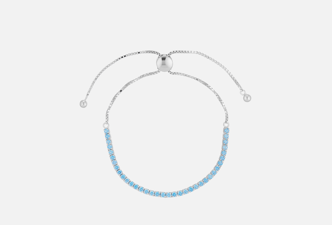 Изображение товара Браслет серебряный Mendel Blue puff