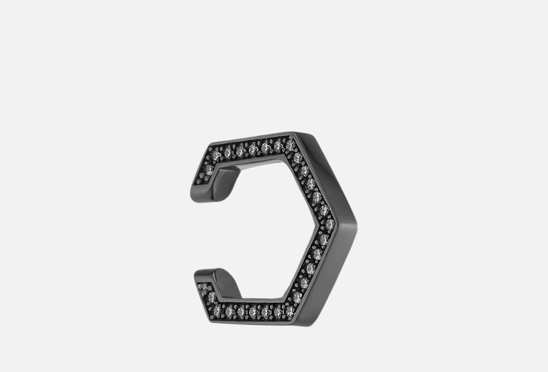 Изображение товара Кафф серебряный Mendel Geo 2 Black