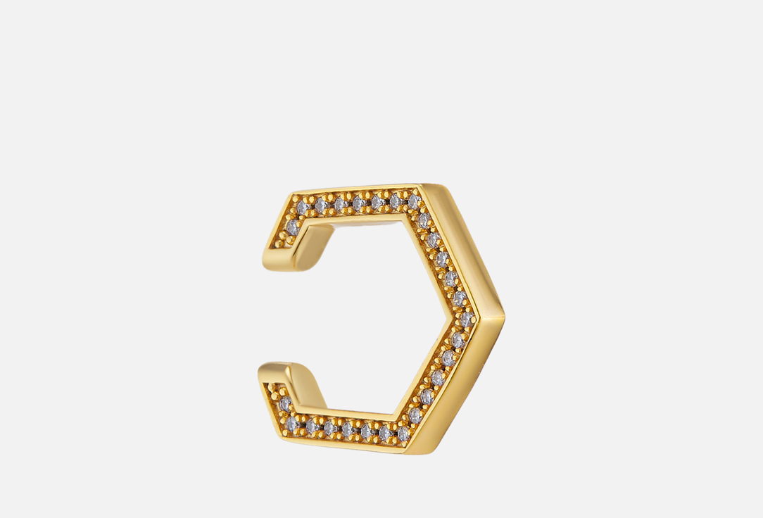 Изображение товара Кафф серебряный Mendel Geo 2 Gold