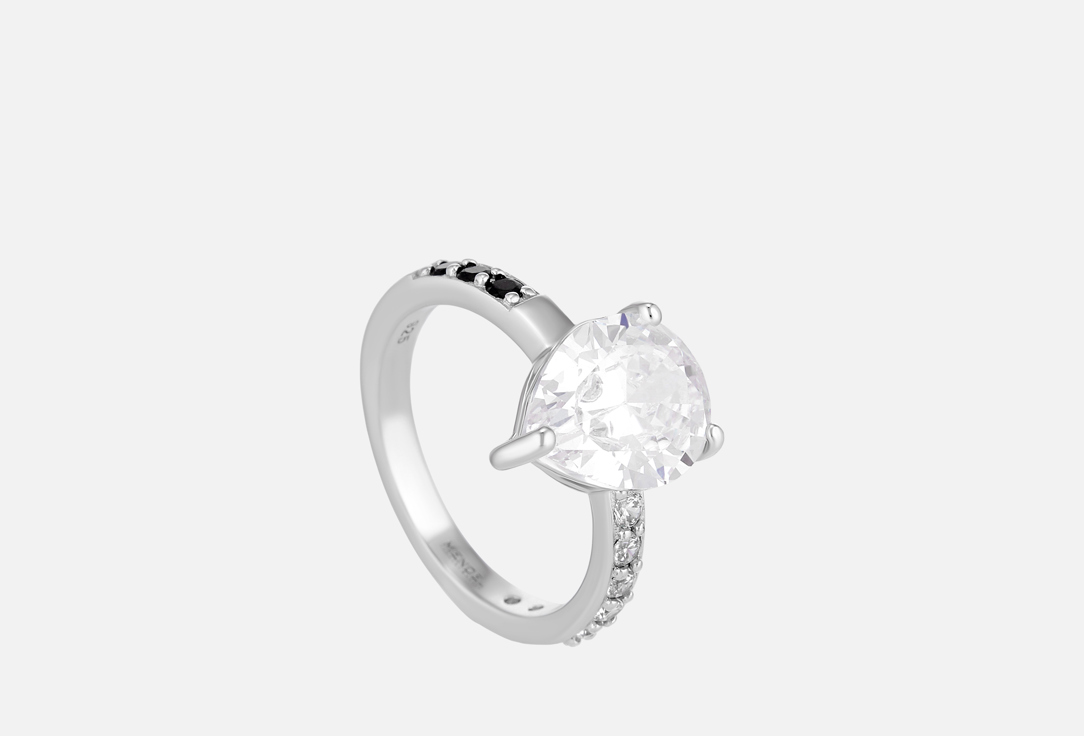 Изображение товара Кольцо серебряное Mendel La Person с золотым покрытием и бриллиантами 925 пробы