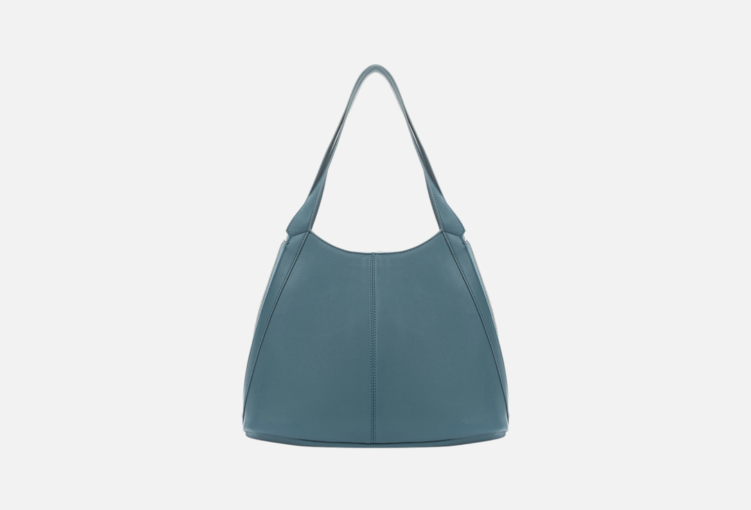 Изображение товара Сумка на короткой ручке из эко-кожи KEDDO COUTURE голубая